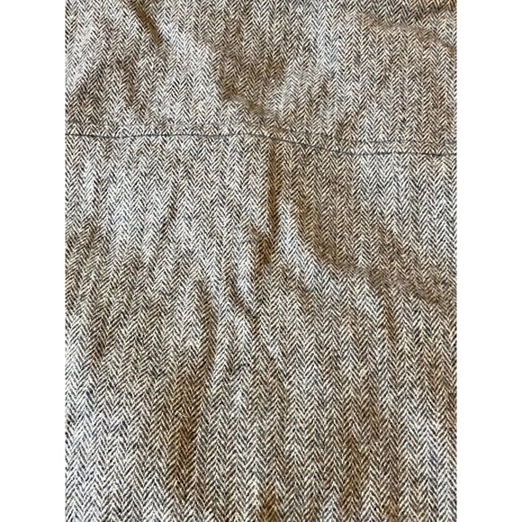 Vintage Pendleton Womens Jacket Coat Gray Herringbone Buttons Lined Wool 10 - Picture 6 of 11